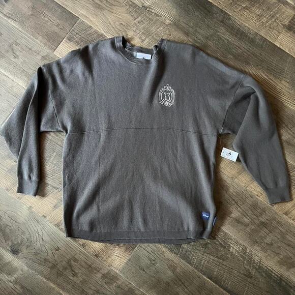 Club 33 Cashmere Blend Sweater • NWT • Disney Exclusive • Size Small • Gray - Picture 2 of 5